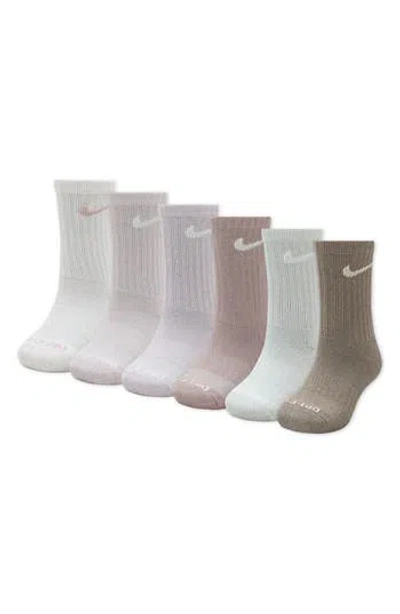 NIKE NIKE KIDS' BASIC SWOOSH PERFORMANCE CREW SOCKS