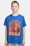 Nike Kids' Basketball Graphic T-shirt In Blue