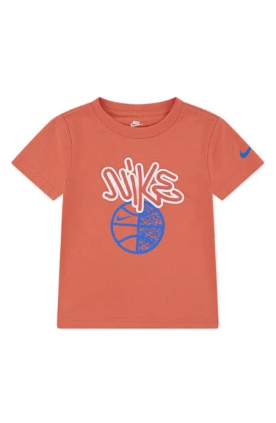 Nike Kids' Basketball Graphic T-shirt In Magic Ember