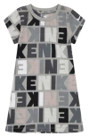 Nike Kids' Block Print T-shirt Dress In Multi