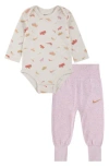 Nike Kids' Bodysuit & Sweatpants Set In Multi