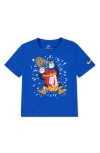 Nike Kids' Boxy Dunk Graphic T-shirt In Blue