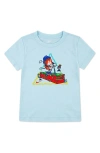 Nike Little Boys Boxy Scooter Graphic T-shirt In Blue