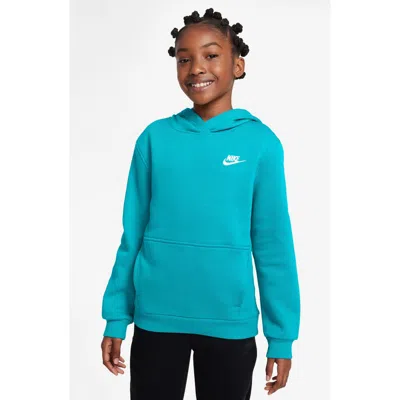 Nike Kids' Club Fleece Hoodie In Blue
