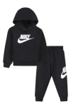Nike Boys  Nsw Club Fleece Set In Black