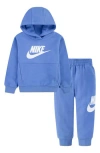 Nike Kids' Club Fleece Hoodie & Pull-on Pants Set In  Polar