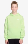 Nike Kids' Club Fleece Hoodie In Green