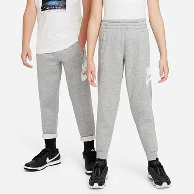 Nike Kids' Club Fleece Jogger Pants In Grey
