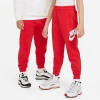 Nike Club Fleece Big Kids' Jogger Pants (extended Size) In Red