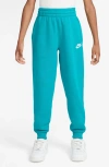 Nike Kids' Club Fleece Joggers In Blue