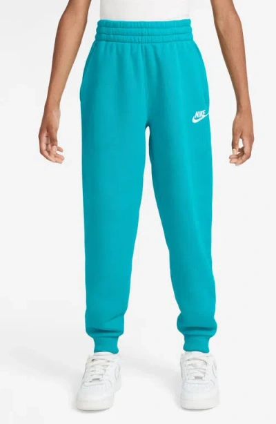 Nike Kids' Club Fleece Joggers In Dusty Cactus/white