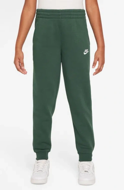 Nike Kids' Club Fleece Joggers In Green