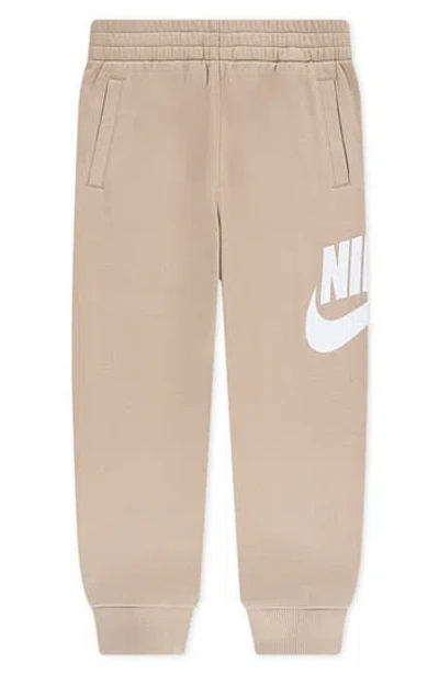 Nike Kids' Club French Terry Joggers In Neutral