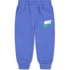 Nike Kids' Club Graphic Joggers In Blue