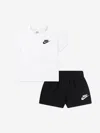 Nike Kids Club Lbr Knit Short Set In Multi