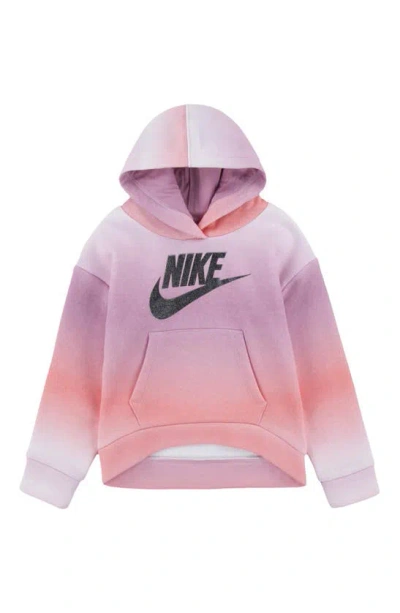 Nike Kids' Club Pro Hoodie In Elemental Pink
