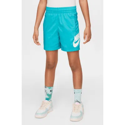 Nike Kids' Club Shorts In Green