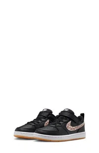 NIKE NIKE KIDS' COURT BOROUGH LOW TOP SNEAKER
