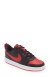 Nike Kids Red & Black Court Borough Low Recraft Big Kids Sneakers