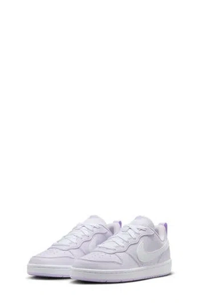 Nike Kids' Blazer Low '77 Low Top Sneaker In Grape/white/lilac