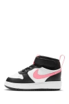 Nike Kids' Court Borough Mid 2 Sneaker In Multi