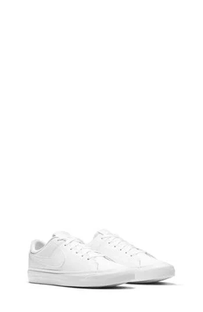 Nike Kids' Court Legacy Sneaker In White