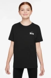 Nike Kids' Court Vision Graphic T-shirt In Black