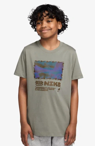 Nike Kids' Create Graphic T-shirt In Green