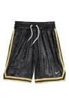 Nike Kids' Culture Of Basketball Dna Drawstring Shorts In Blue
