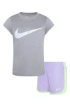 Nike Kids' Dri-fit Club Tempo T-shirt & Shorts Set
