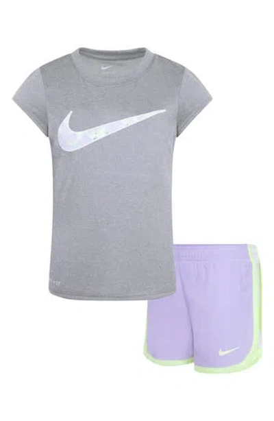 Nike Kids' Dri-fit Club Tempo T-shirt & Shorts Set