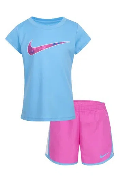 Nike Kids' Dri-fit Club Tempo T-shirt & Shorts Set