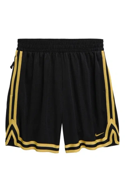 Nike Dna Big Kids' 5" Basketball Shorts In Black