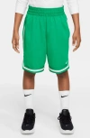 Nike Dri-fit Dna Big Kids' (boys') Basketball Shorts In Green