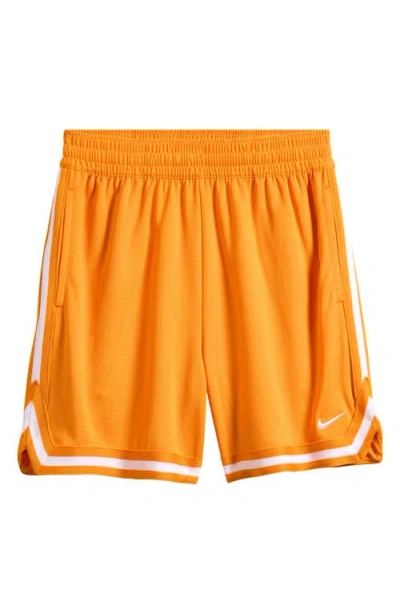 Nike Kids' Dri-fit Dna Athletic Shorts In Orange
