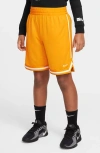 Nike Dri-fit Dna Big Kids' (boys') Basketball Shorts In Orange