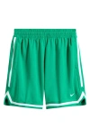 Nike Kids' Dri-fit Dna Athletic Shorts In Stadium Green/white