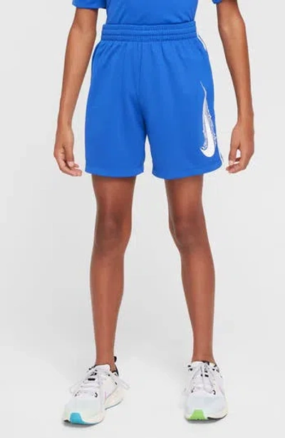 Nike Kids' Dri-fit Mesh Athletic Shorts In Multi
