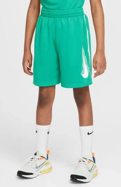 Nike Kids' Dri-fit Mesh Athletic Shorts In Multi