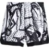 Nike Kids' Dri-fit Mesh Court Shorts In Black