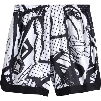 Nike Kids' Dri-fit Mesh Court Shorts In Black