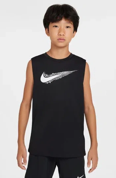 NIKE NIKE KIDS' DRI-FIT MULTI MUSCLE TEE