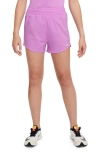 Nike Kids' Dri-fit One Training Shorts In Rush Fuchsia/white