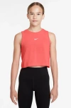 Nike Kids' Dri-fit Pro Tank Top In Magic Ember/white