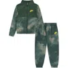 Nike Kids' Dri-fit Propus Track Jacket & Joggers Set In Green