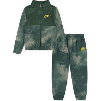 Nike Kids' Dri-fit Propus Track Jacket & Joggers Set In Green