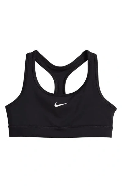 Nike Kids' Dri-fit Racerback Sports Bra In Black