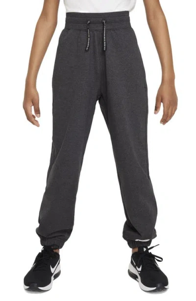 Nike Kids' Dri-fit Sweatpants In Black/heather/white