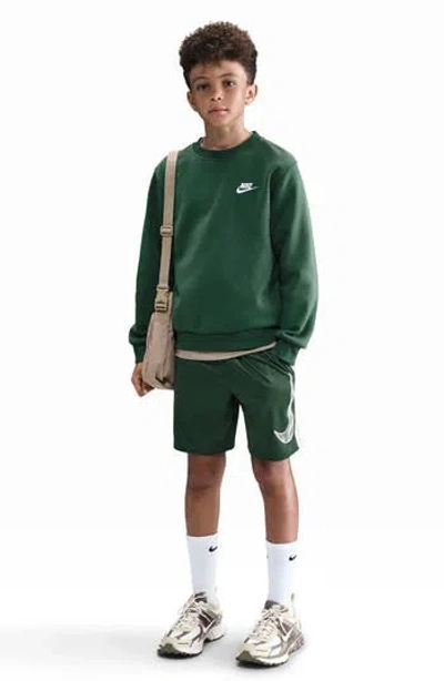 Nike Kids' Dri-fit Trophy23 Athletic Shorts In Green