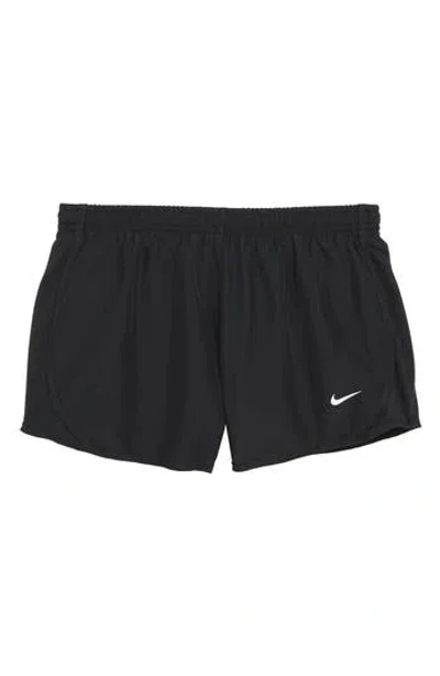 Nike Kids' Dry Tempo Running Shorts In Black/black/black